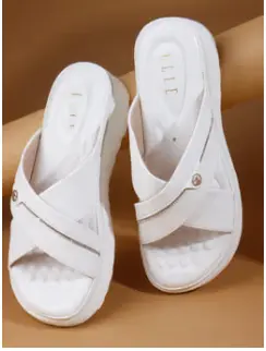 Double Strap Slide Sandals
