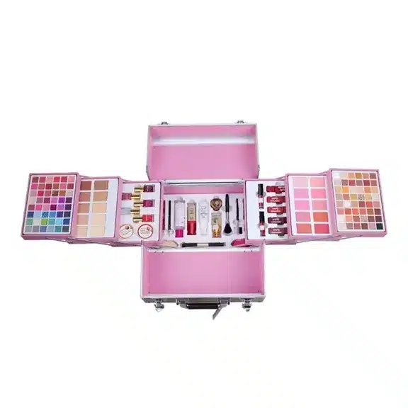 Makeup Box Kit with Expandable Trays